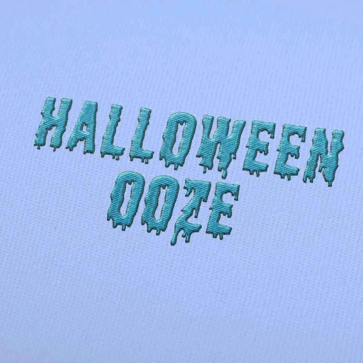 Halloween Ooze Embroidery alphabet Font Set - Image 2