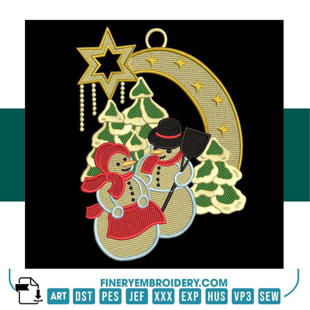 Holiday Embroidery Designs Pack β 7 Christmas Ornaments & Festive Patterns - Image 2