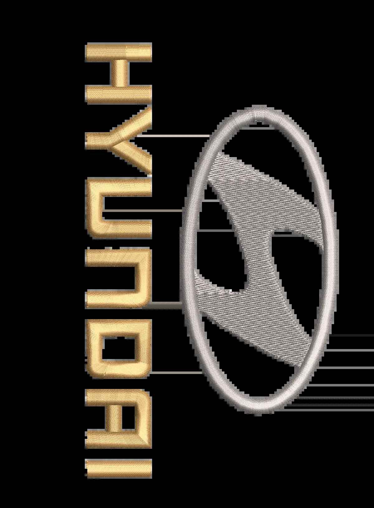 Hyundai 2 - Embroidery Design - Image 2