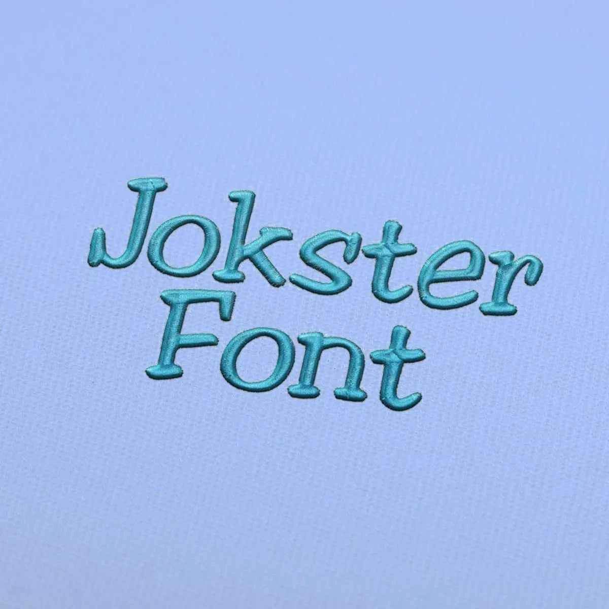 Jokster Embroidery alphabet Font Set - Image 2