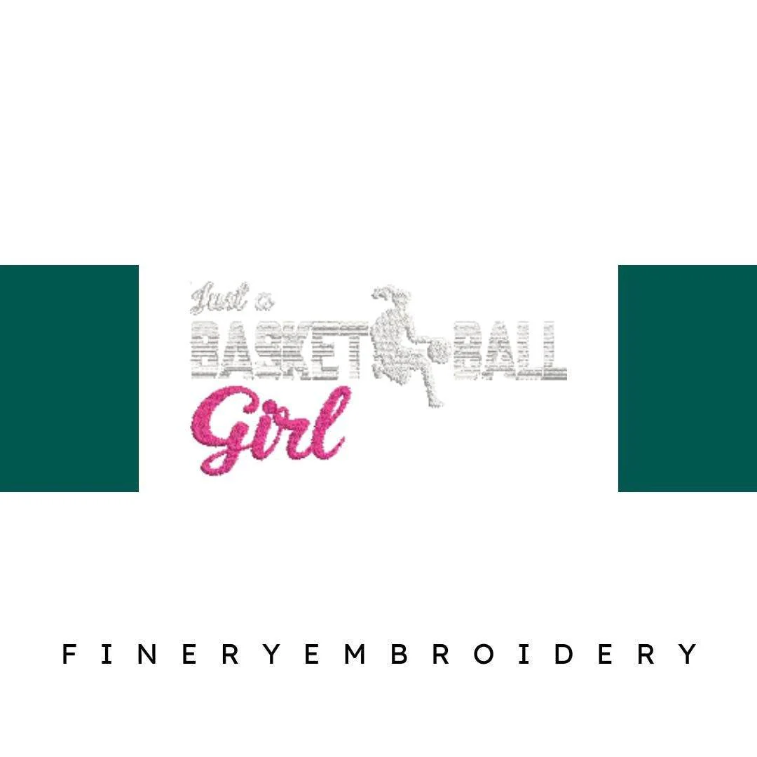 Just-a-Basketball-Girl - Basket Embroidery Design