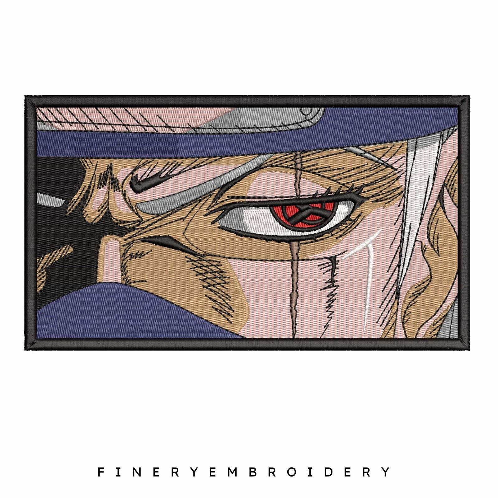 Kakashi  - Animé  - Embroidery Design - Image 2