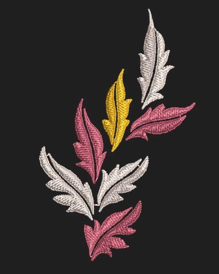 Leaf season Appliques: Embroidery Design Pack - Image 4