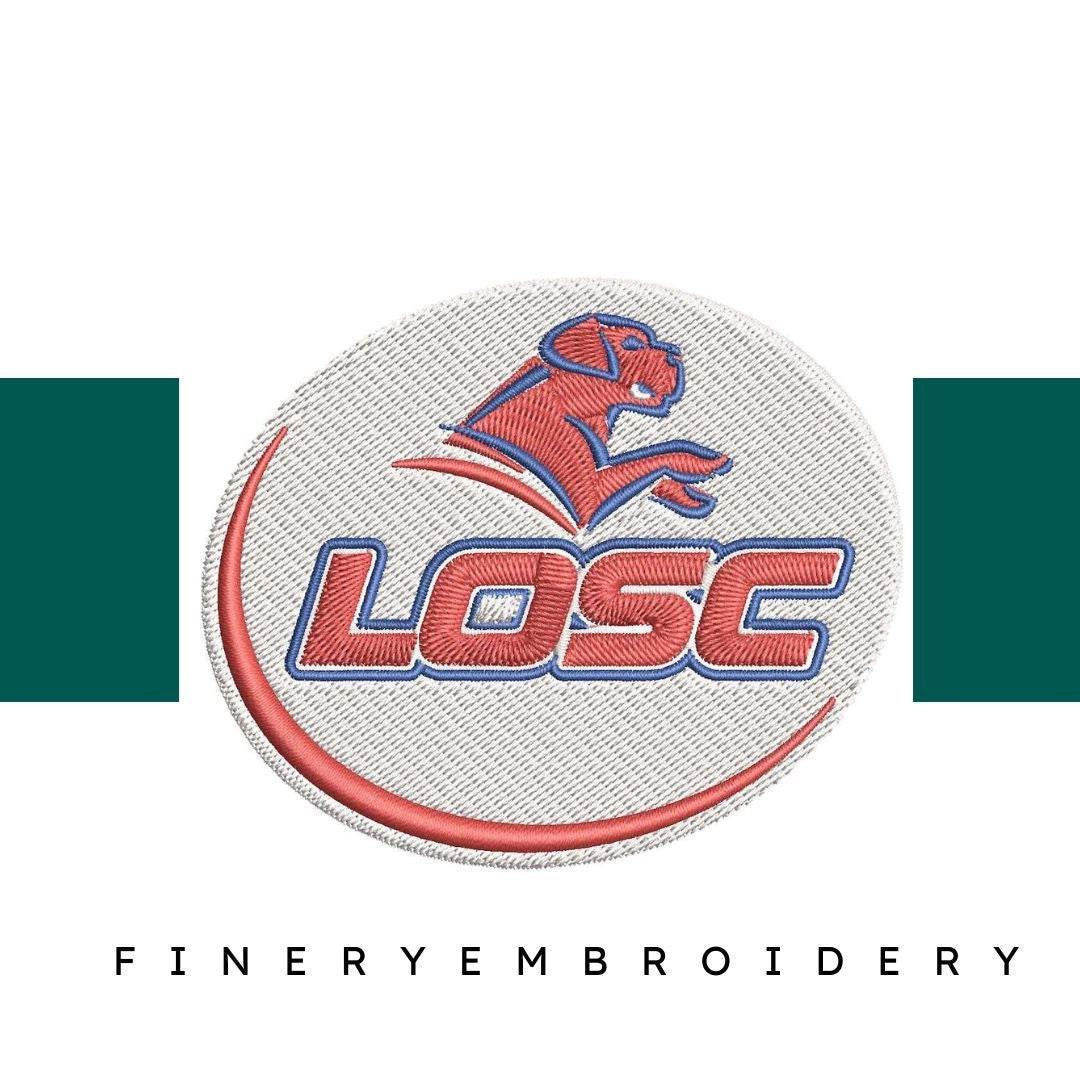 Lille LOSC Football Team: Embroidery Design