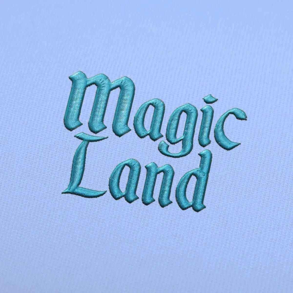 Magic land Embroidery alphabet Font Set - Image 2