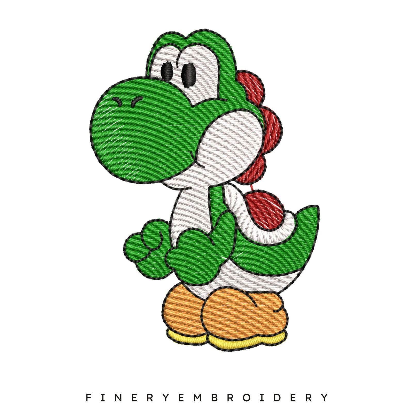 Mario Bros Embroidery Design Pack - FineryEmbroidery - Image 6