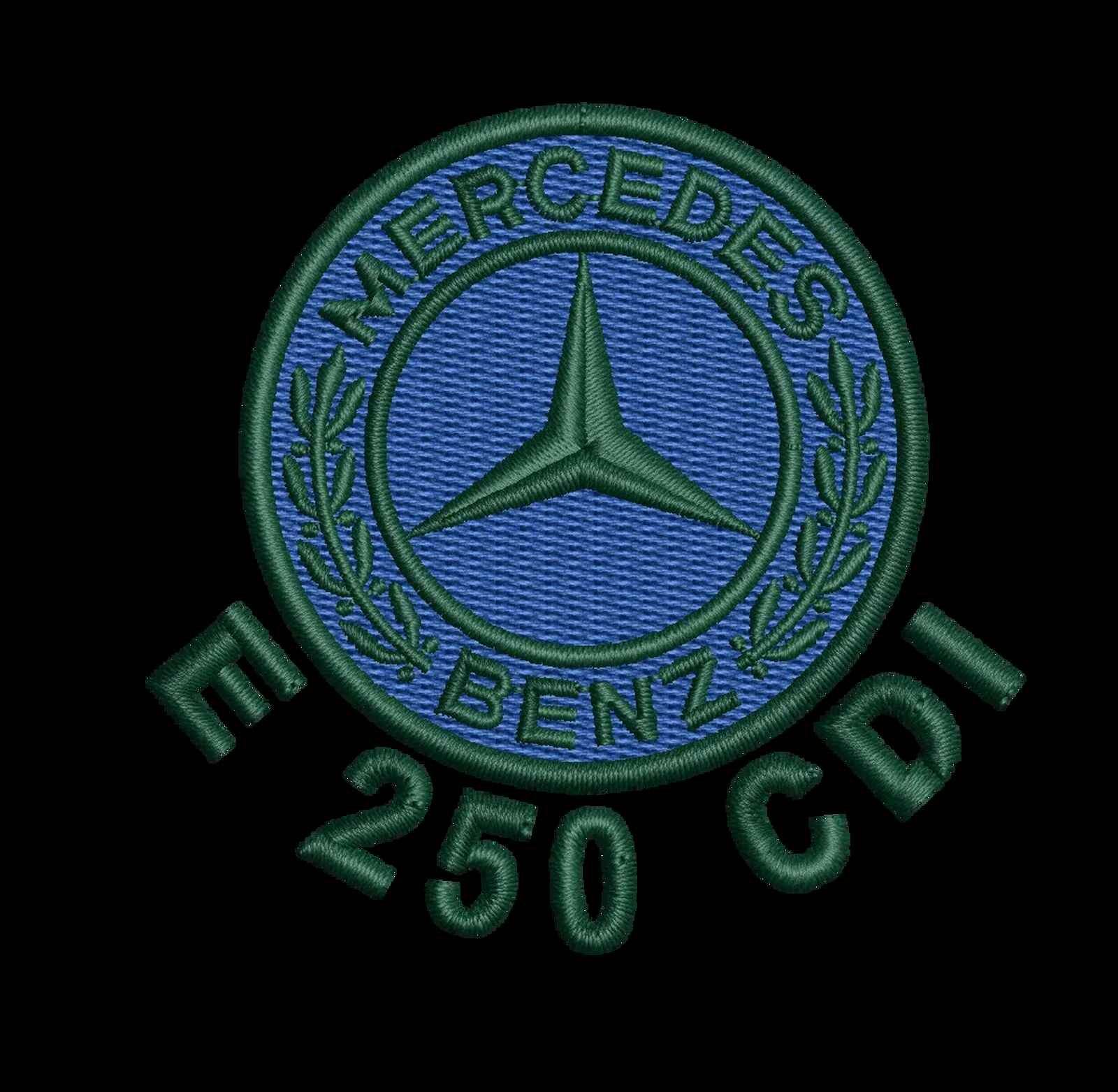 Mercedes 8 - Embroidery Design - Image 2