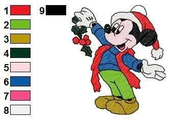 MICKEY MINNIE 009 - Embroidery Design - Image 2