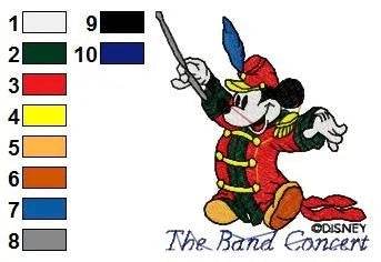 MICKEY MINNIE 041 - Embroidery Design - Image 2