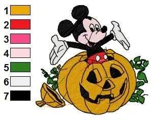 MICKEY MINNIE 093- Embroidery Design - Image 2