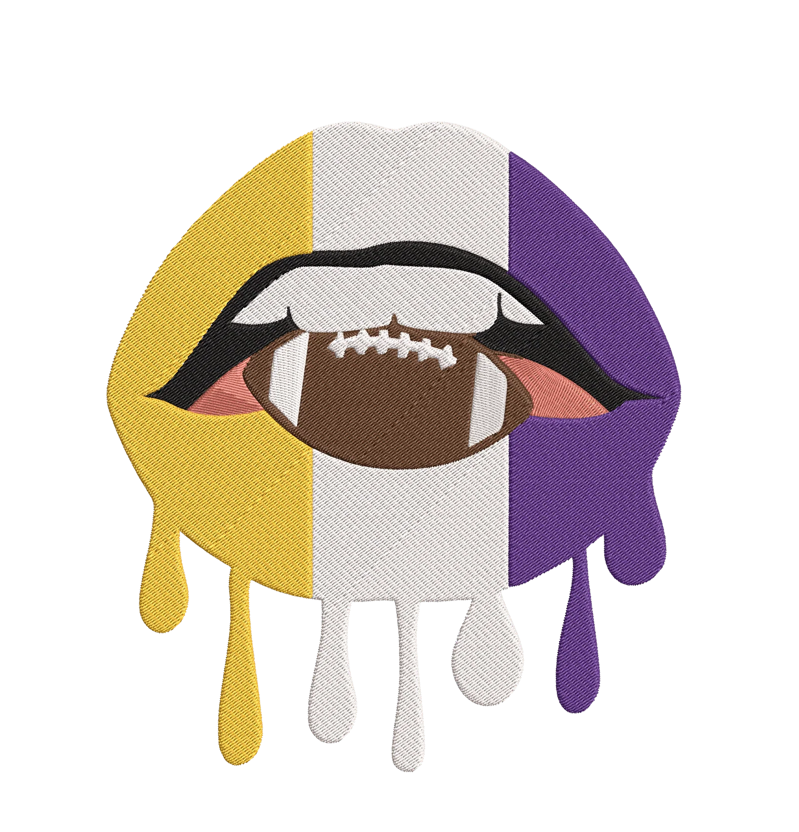 Minnesota Vikings - Pack of 6 Designs - Embroidery Design - Image 5