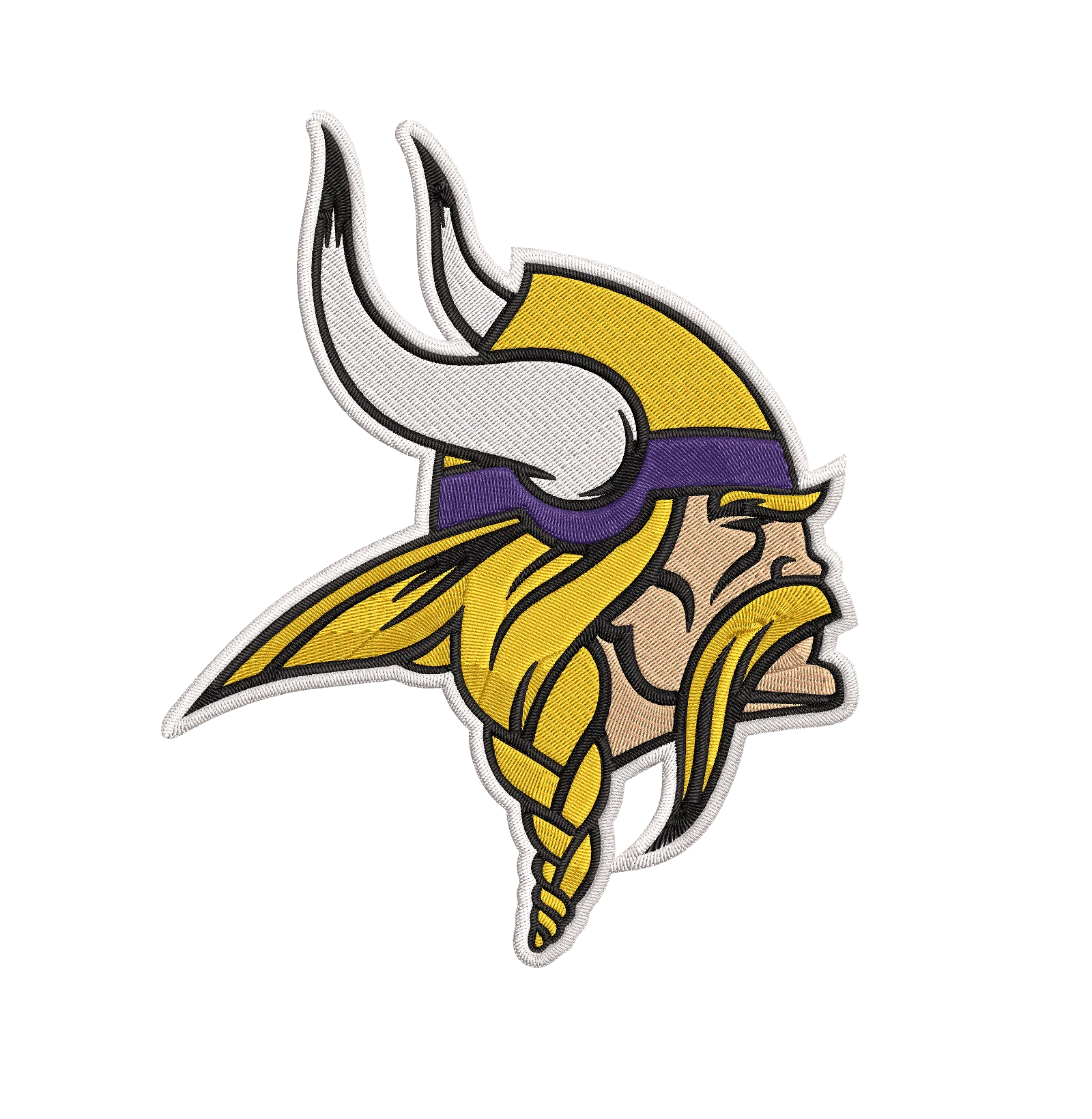 Minnesota Vikings - Pack of 6 Designs - Embroidery Design - Image 6