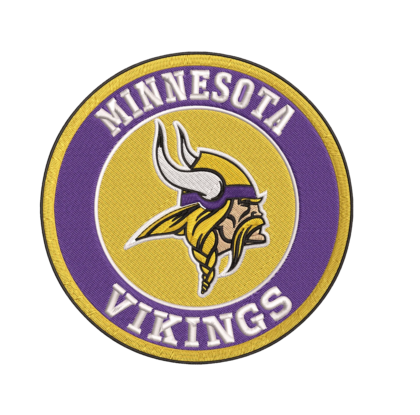 Minnesota Vikings - Pack of 6 Designs - Embroidery Design - Image 8