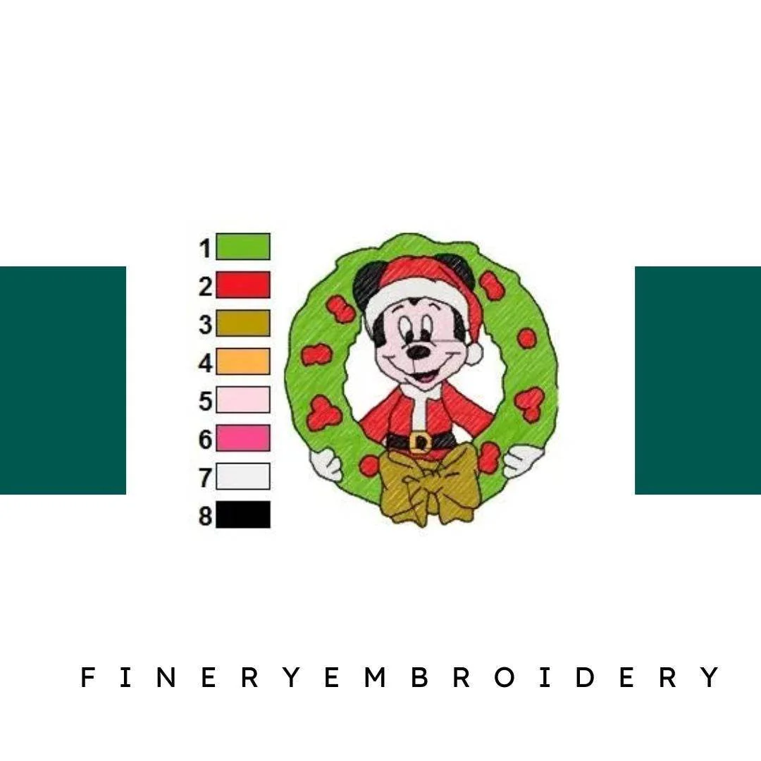 MICKEY MINNIE 010 - Embroidery Design