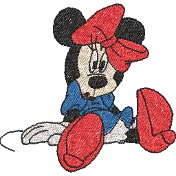 Minnie Mouse- Pack of 20 Designs - Embroidery Design - Image 2