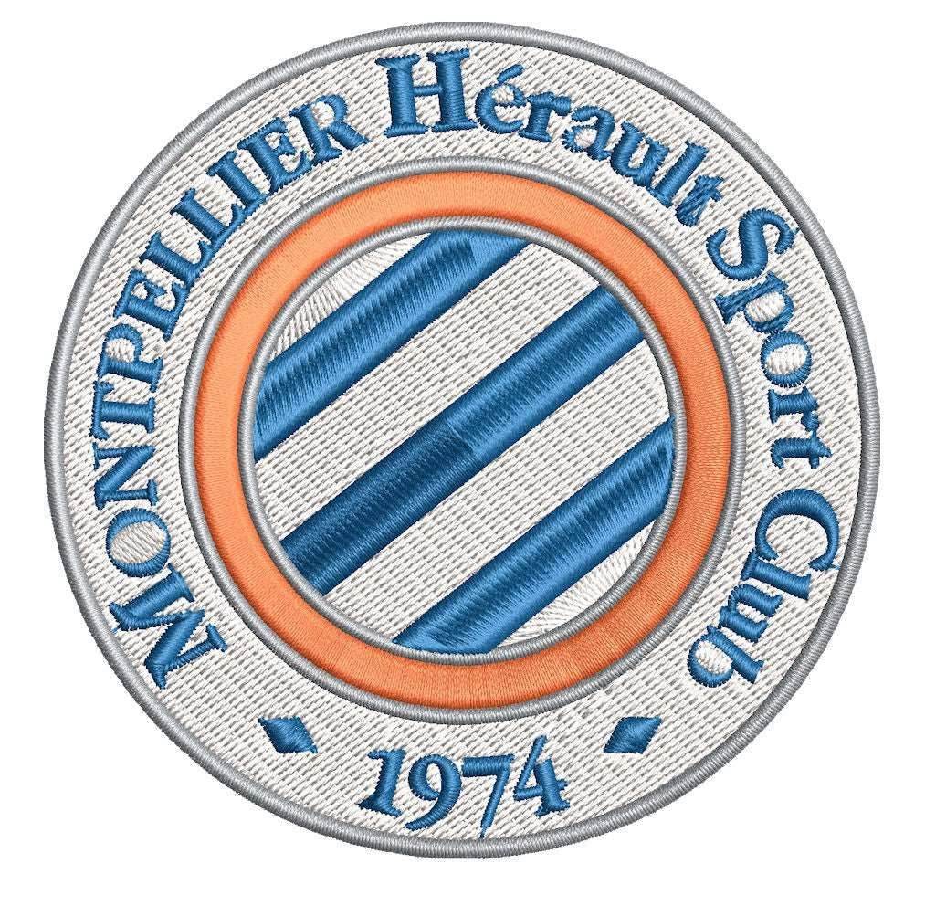 Montpellier Football Team: Embroidery Design - Image 2
