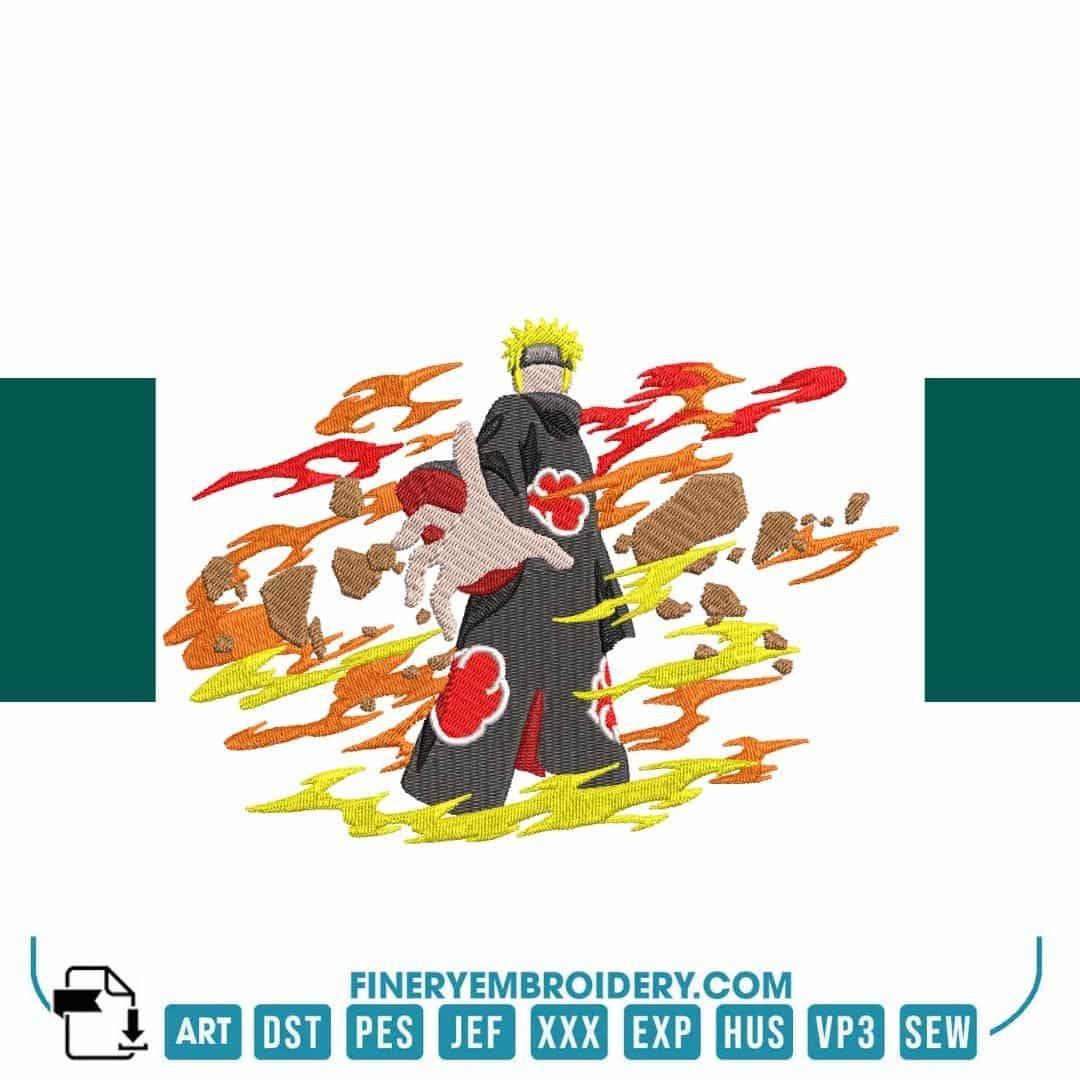 Naruto Pain Ultimate Ninja Blazing - Animé - Embroidery Design