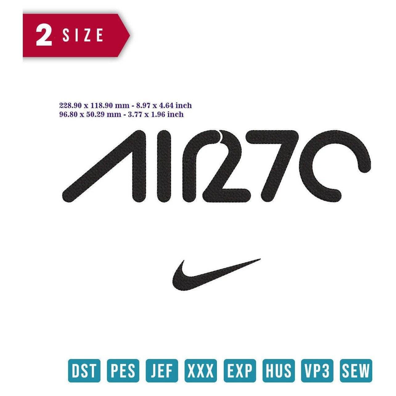Nike 270 logo - Embroidery Design