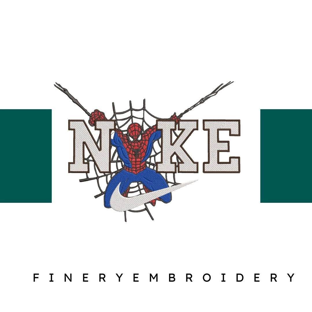 Nike and Spiderman 8 - Embroidery Design