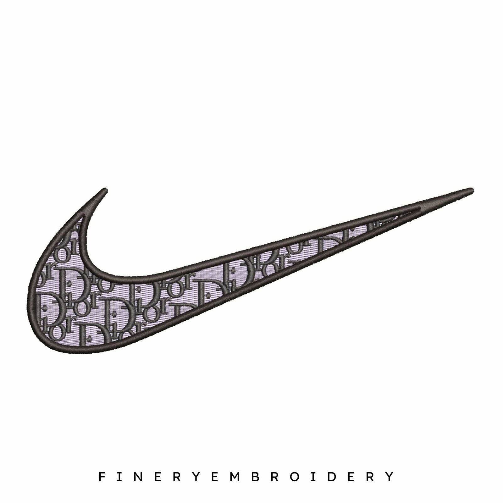 Nike Dior - Embroidery Design - Image 2