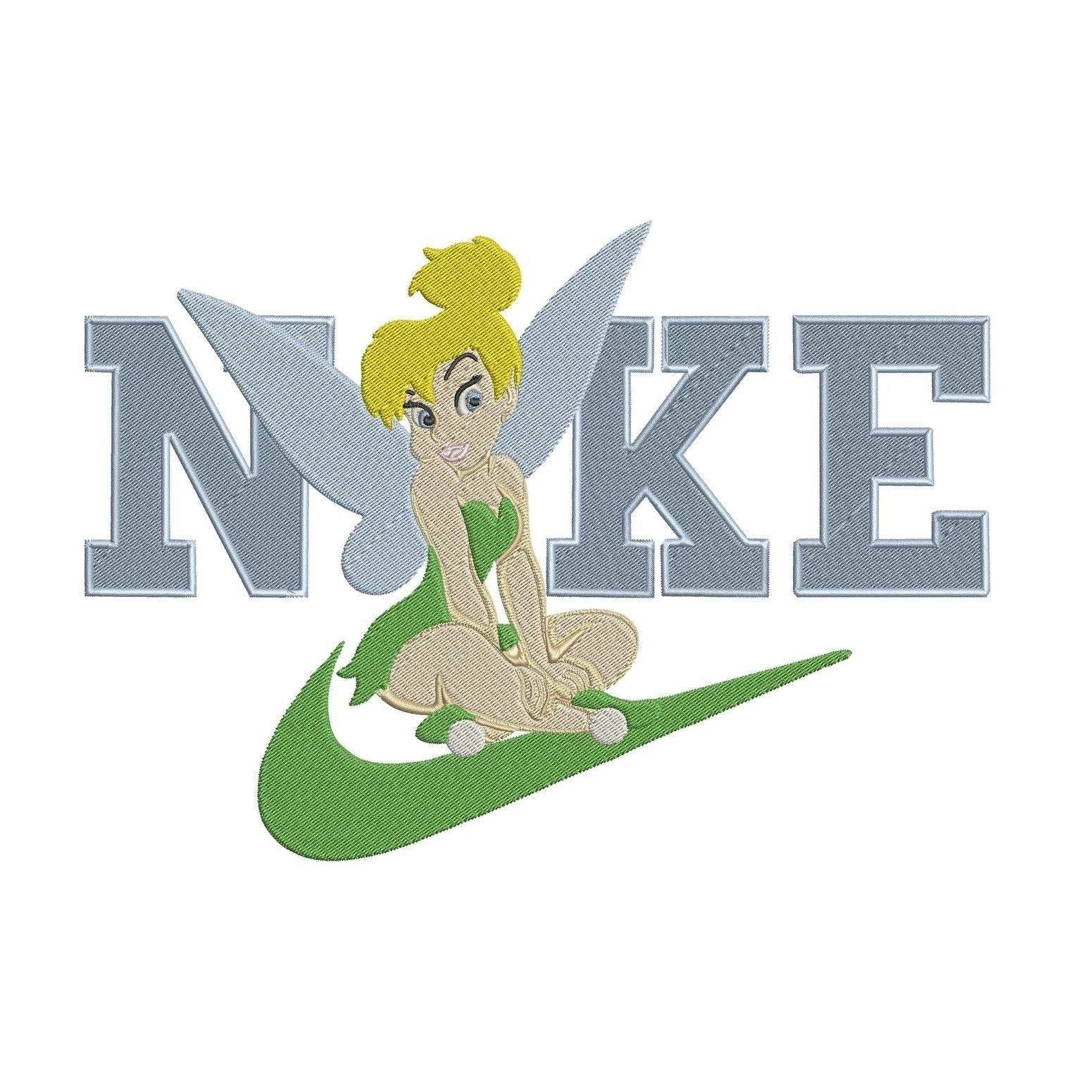 Nike Fairy Clochette - Embroidery Design - Image 2