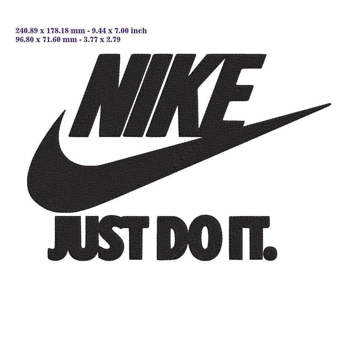 Nike full just do it - Embroidery Design - Image 2