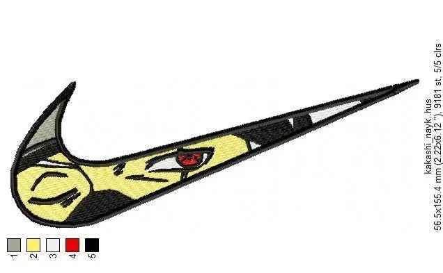Nike Kakashi Naik Embroidery Design - Image 2