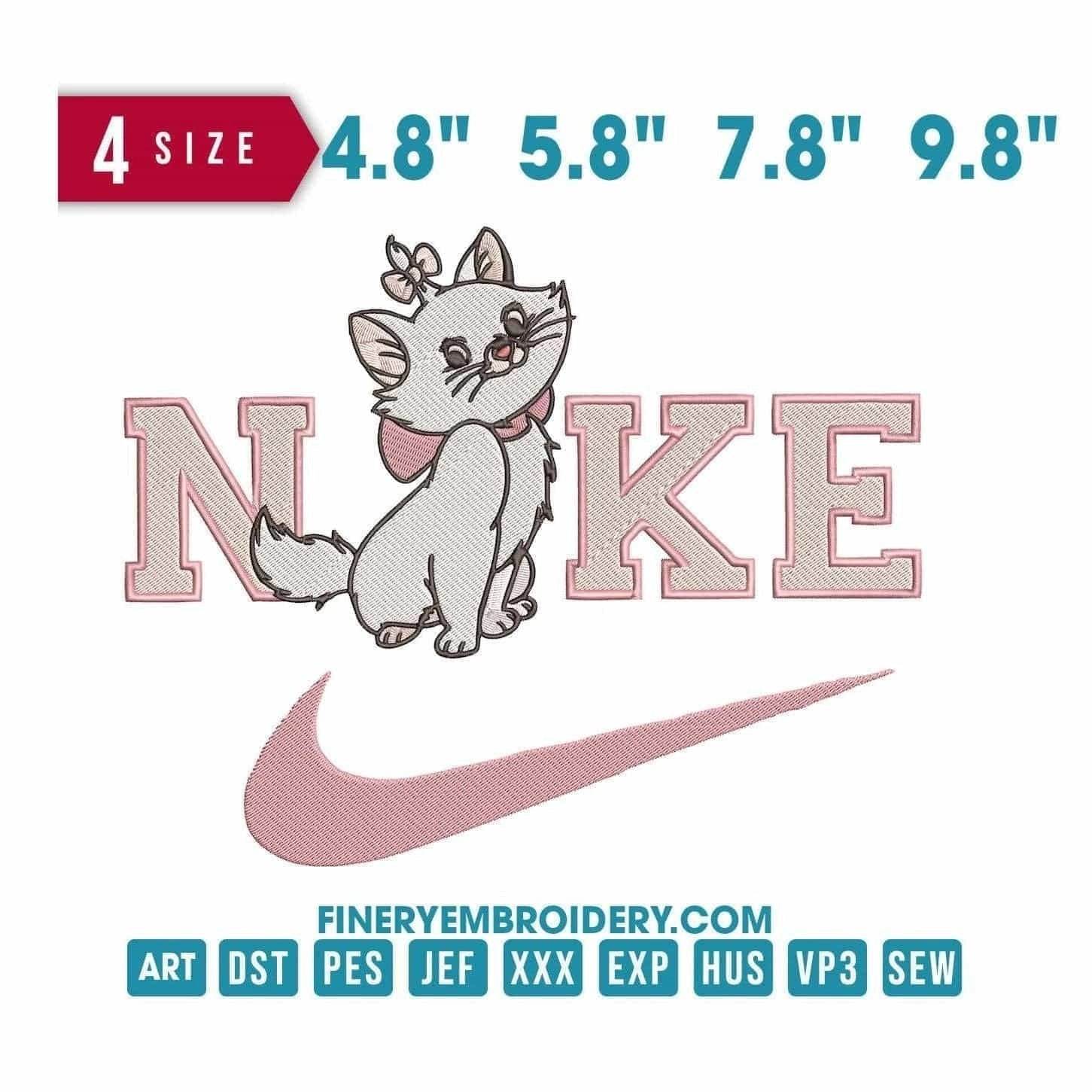 Nike Marie - The Aristocats - Embroidery Design