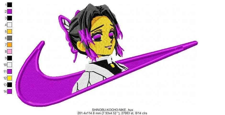 Nike Shinobu Kosho Embroidery Design - Image 2