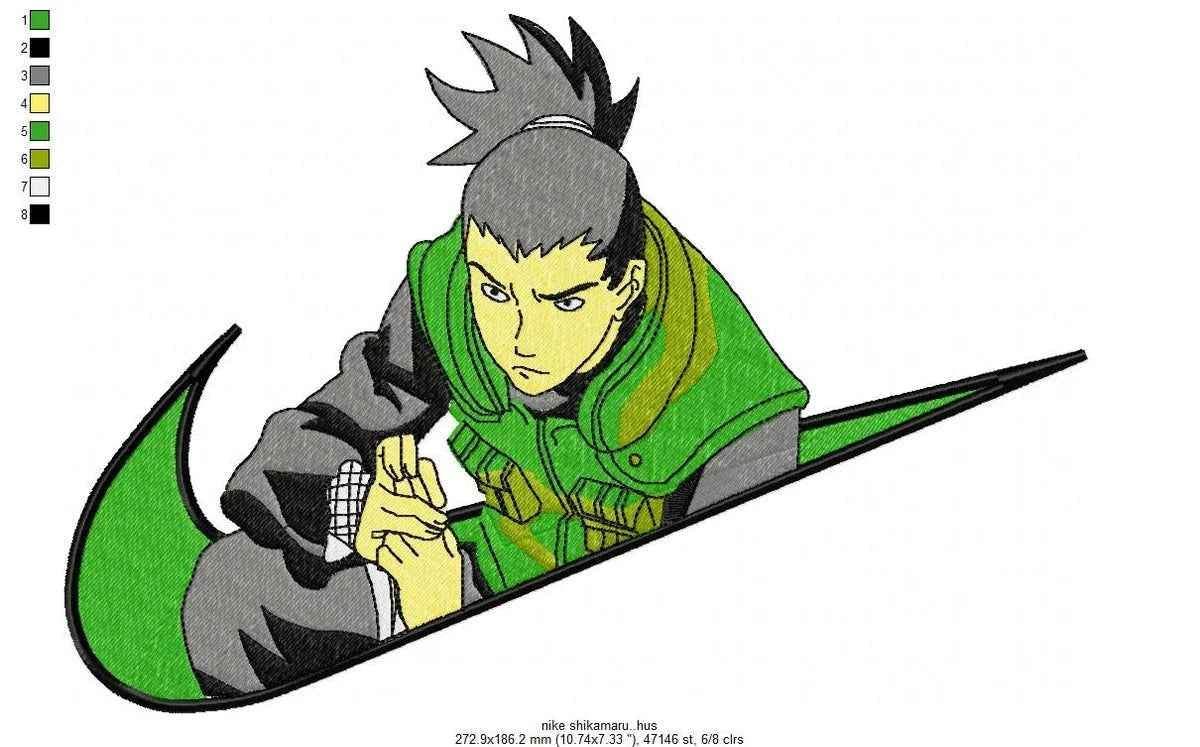 Nike Shikamaru Embroidery Design - Image 2
