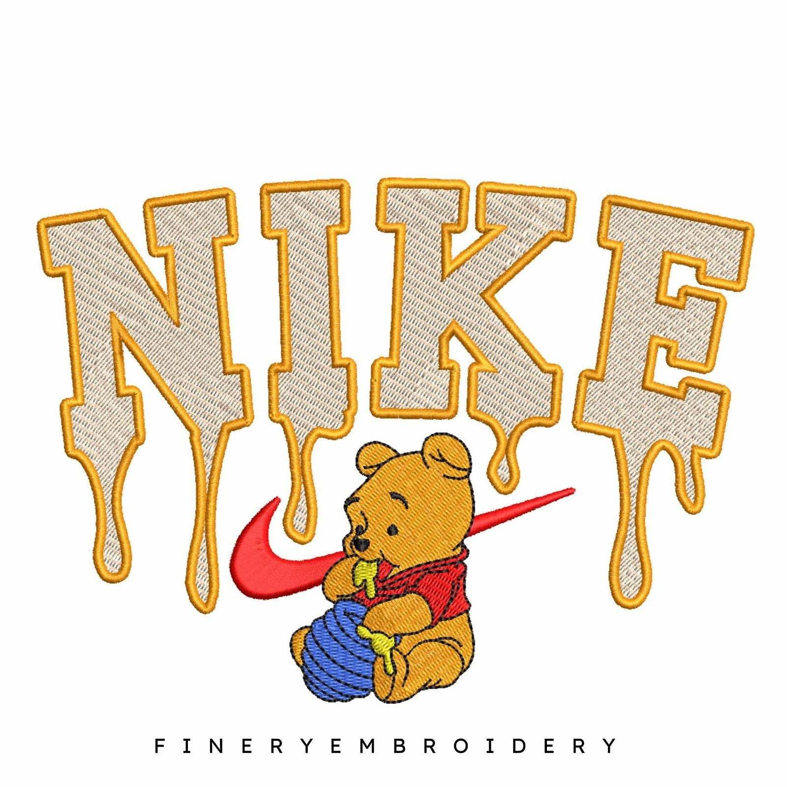 NIKE Winnie 2 - Embroidery Design - Image 2