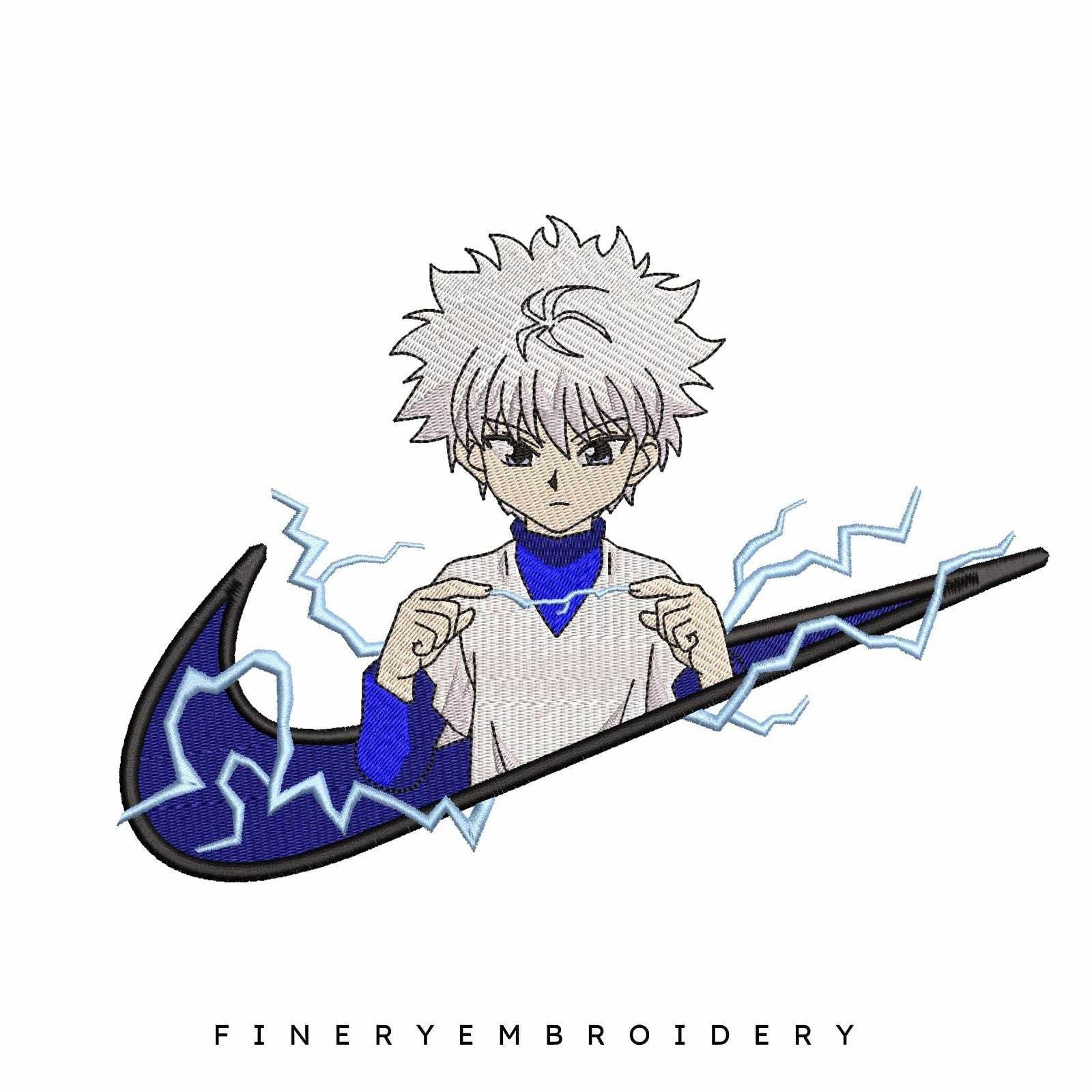 Nike X Killua- Embroidery Design - Image 2