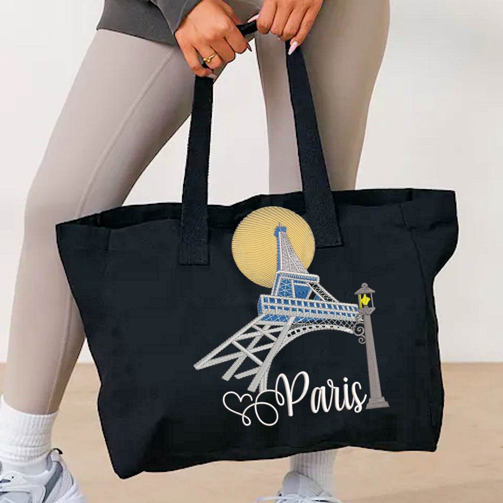Paris Eiffel Tower : Embroidery Design - Image 2