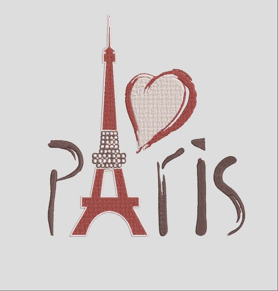 Paris French Touch - Pack of 4 Designs - Embroidery Designs - Image 5