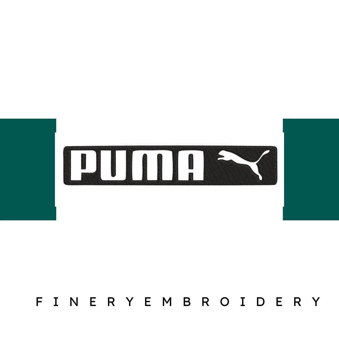 Puma logo - Applique - Embroidery Design