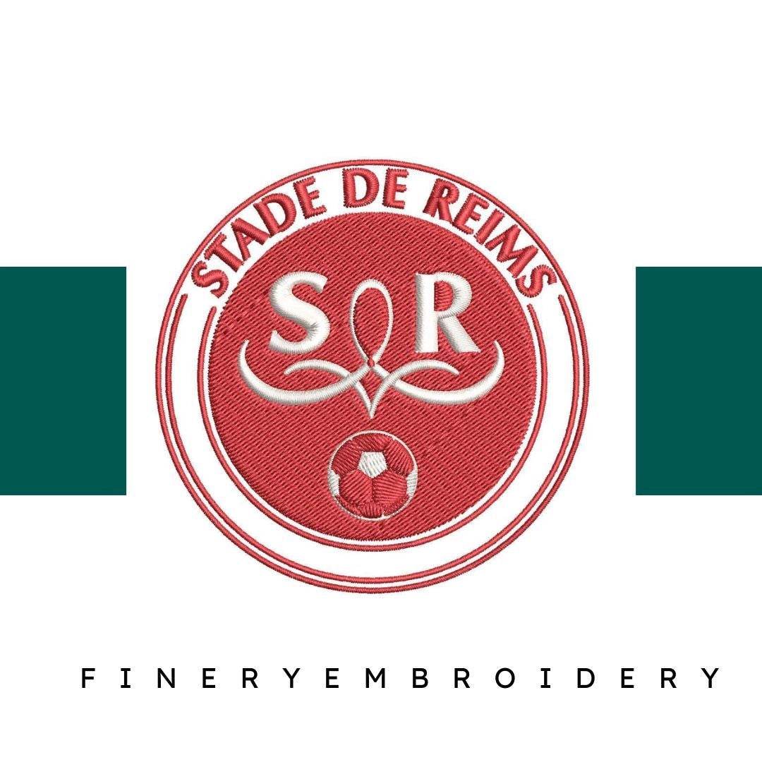 Reims Football Team: Embroidery Design