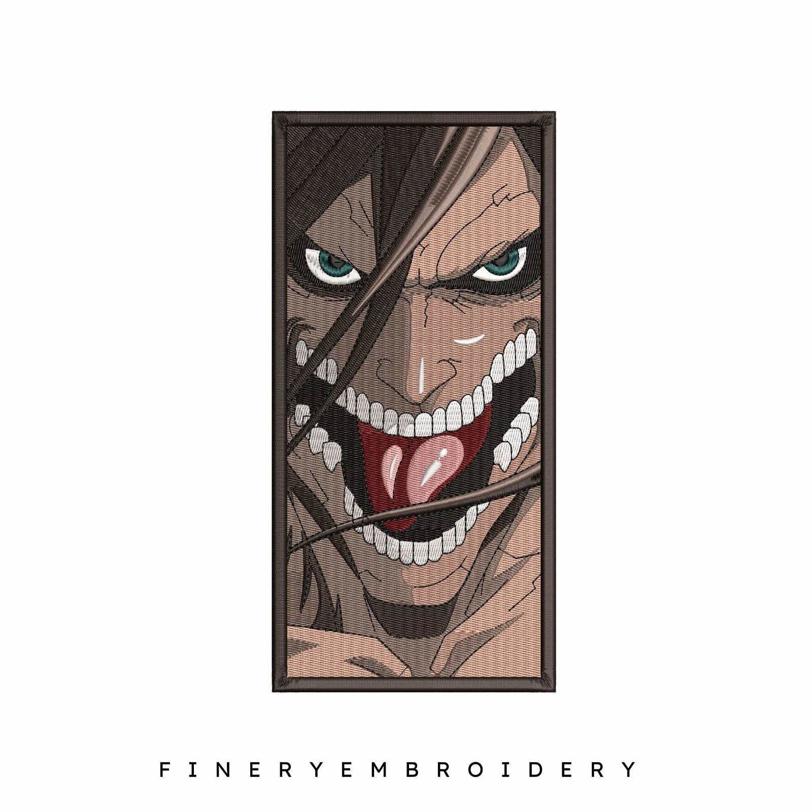 Shingeki Kyojin Panel Anime- Embroidery Designs - Image 2