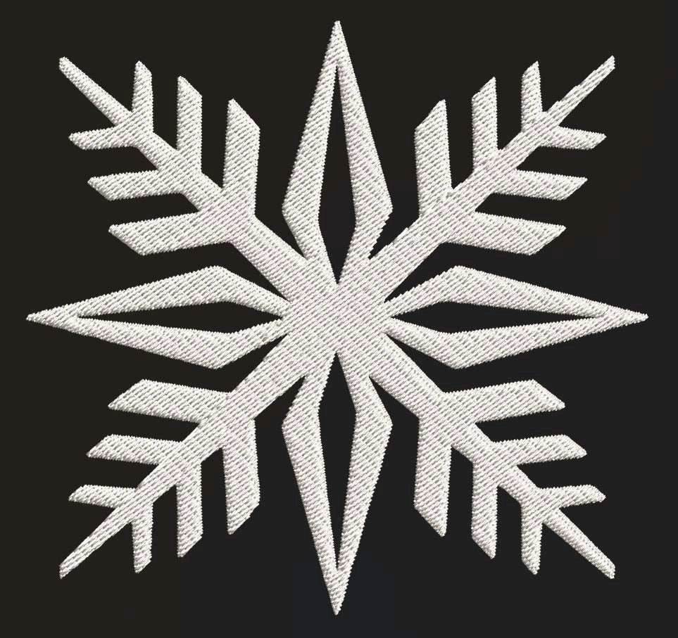 Snowflake Wonderland: Embroidery Design Pack - Image 12