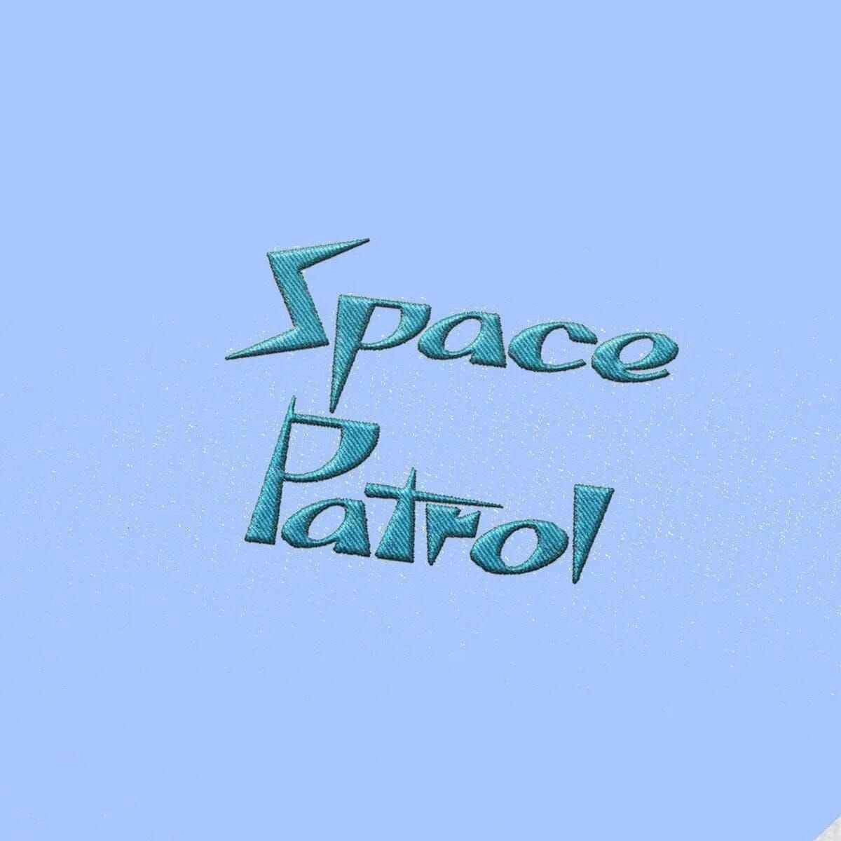 Space Patrol Embroidery alphabet Font Set - Image 2