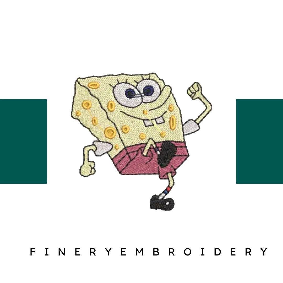 SpongeBob 3 - Pack of 40 Designs - Embroidery Design