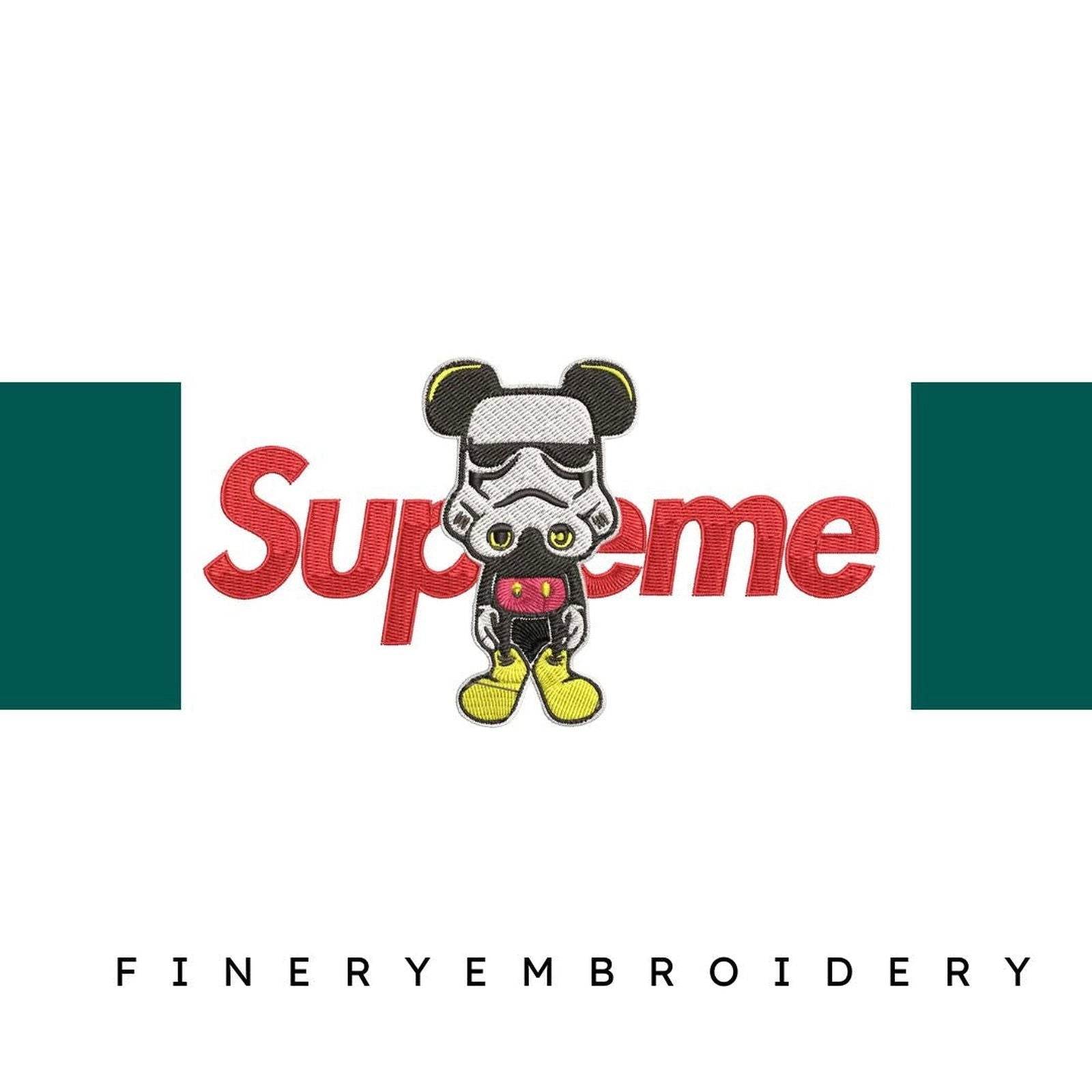 Supreme logo Leak - Embroidery Design