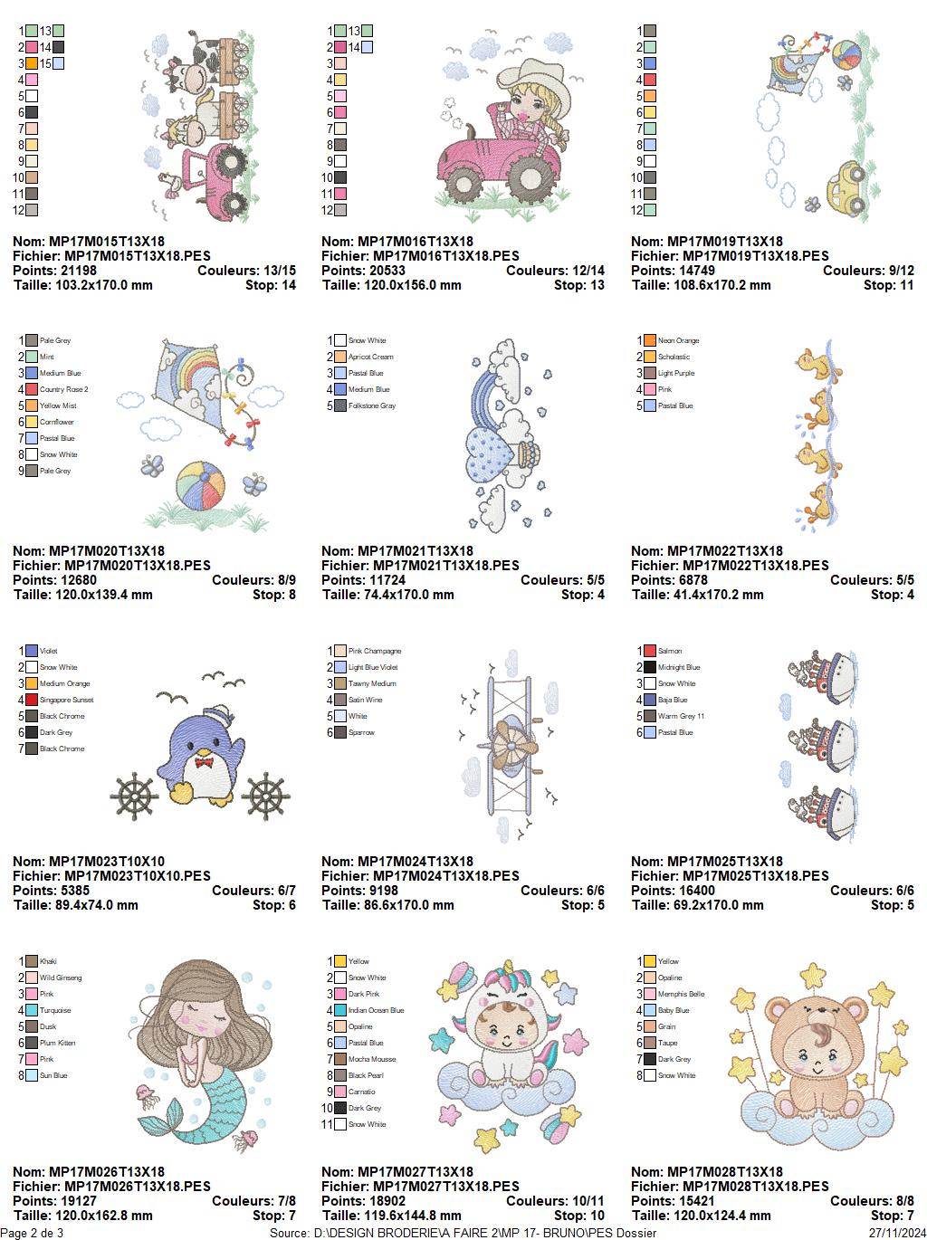 Ultimate Baby and Farm Embroidery Pack – 24 Designs in Multiple Sizes for Endless Creativity - Image 4