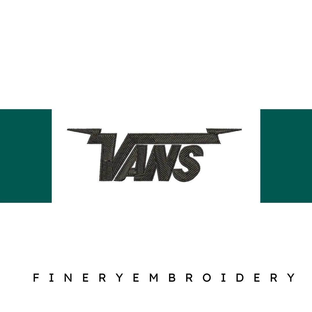 Vans round classic logo - Embroidery Design