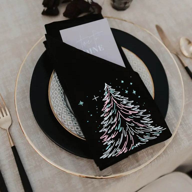Winter Christmas Tree: Embroidery Design - Image 2