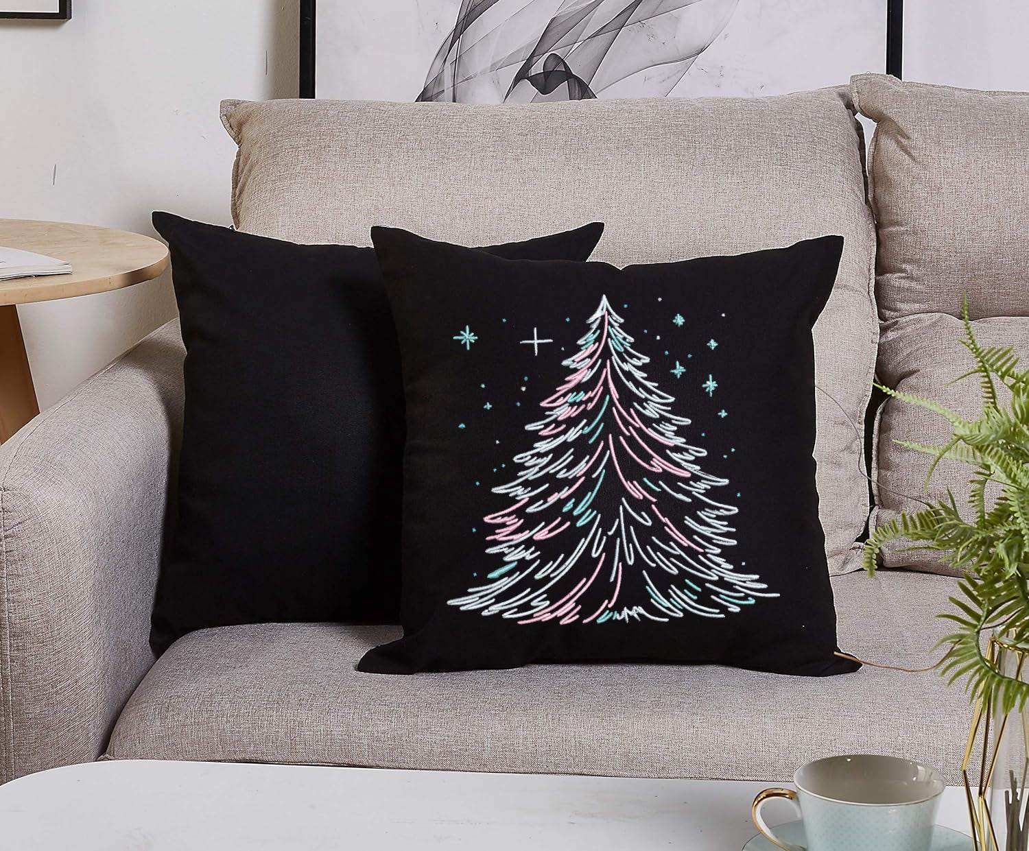 Winter Christmas Tree: Embroidery Design - Image 3